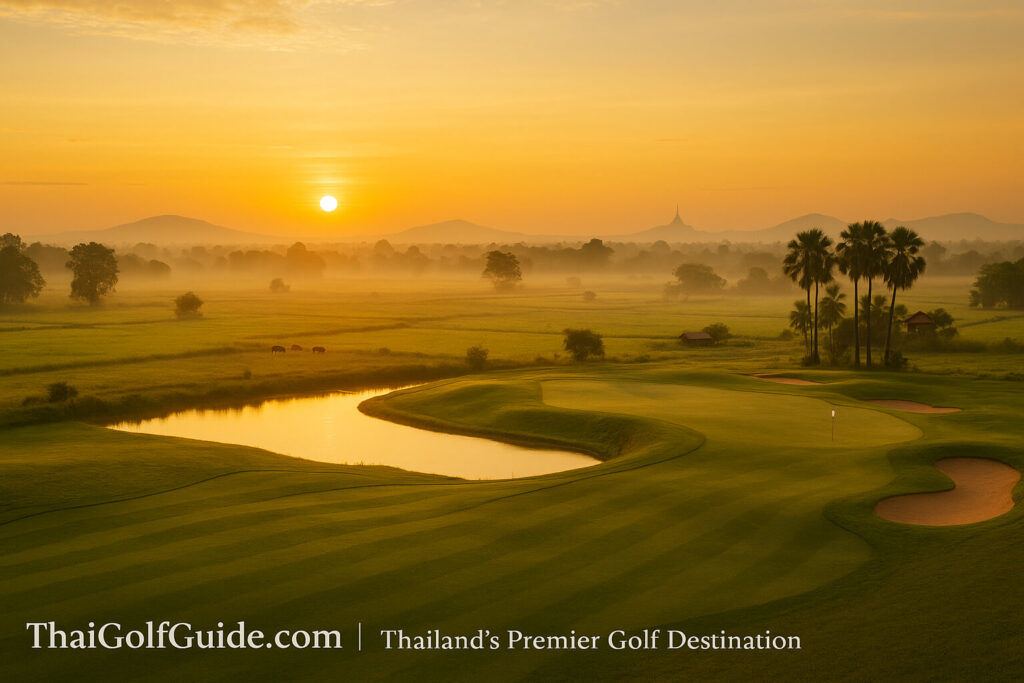 Isan Golf Sunrise by ThaiGolfGuide